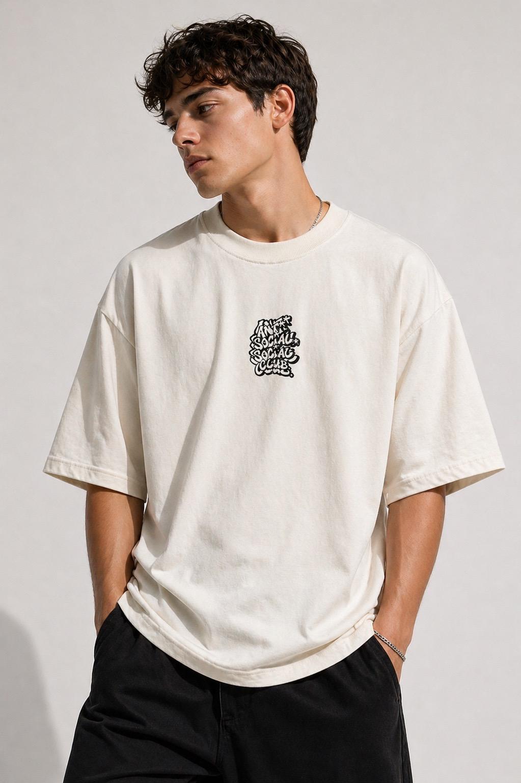 Camisa oversized anti social clb off  — foto 4