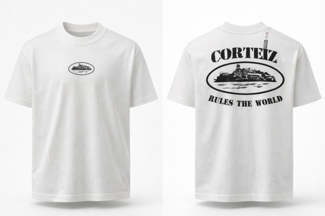 Camiseta oversized Corteiz off white — foto 3