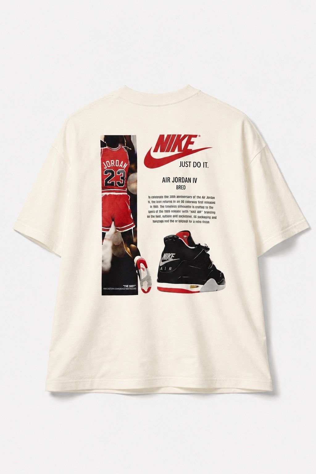 Camiseta oversized Jordan off white 