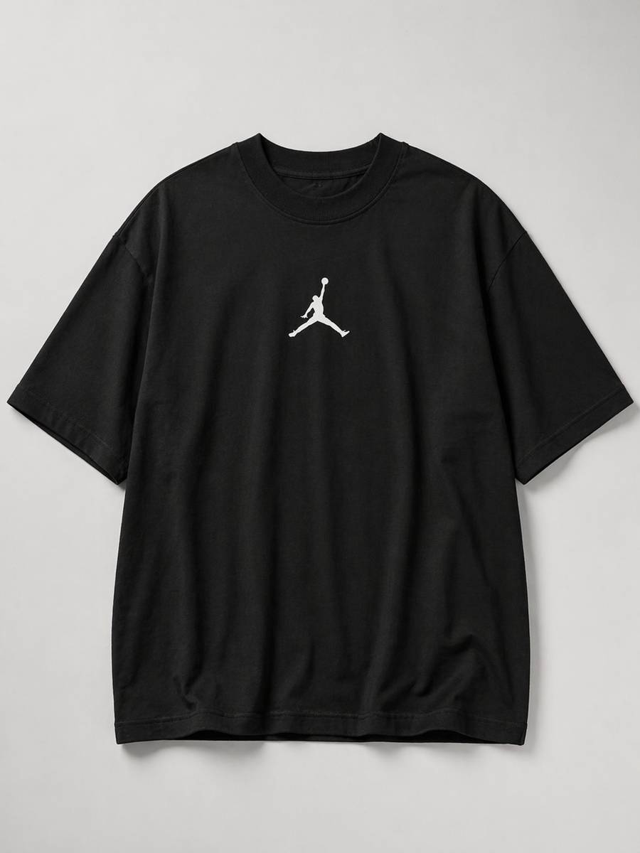 Camiseta oversized MJ preta  — foto 3