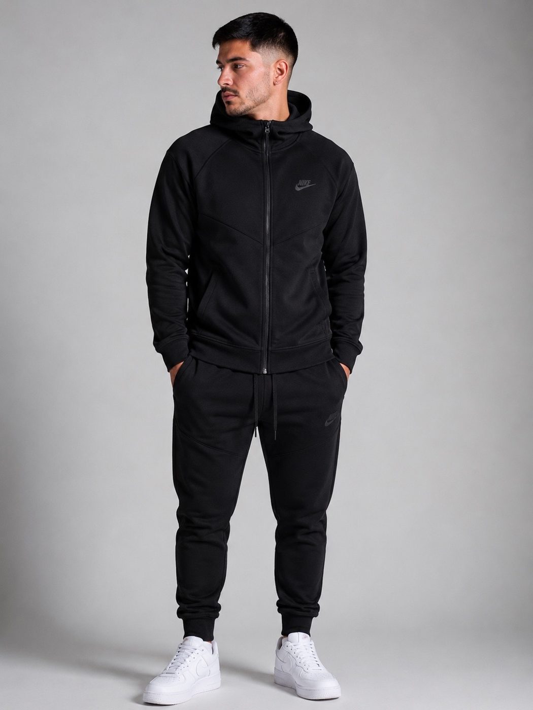 Conjunto Nike tech fleece preto — foto 2
