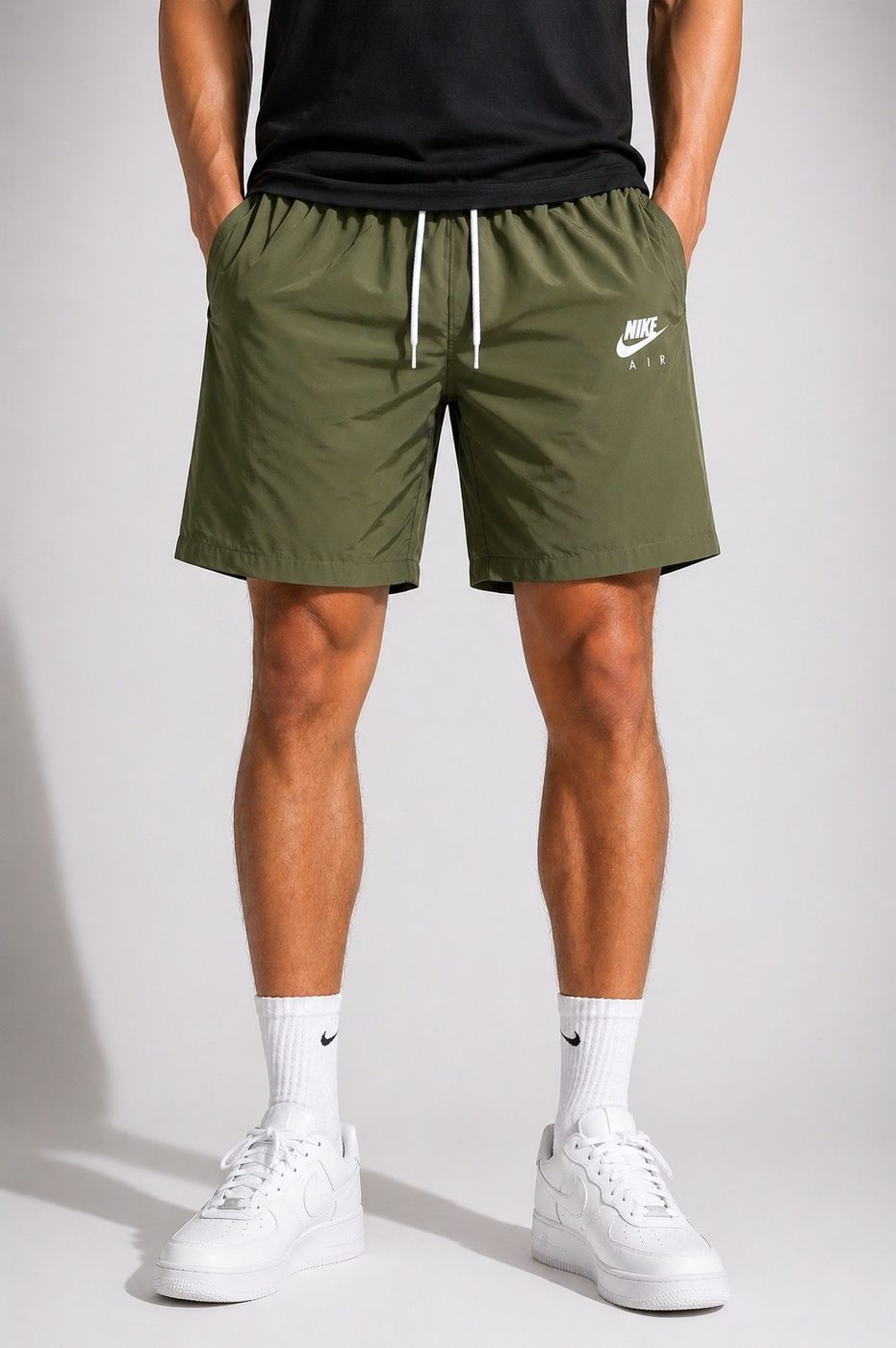 Short elastano Nike Air verde  — foto 2