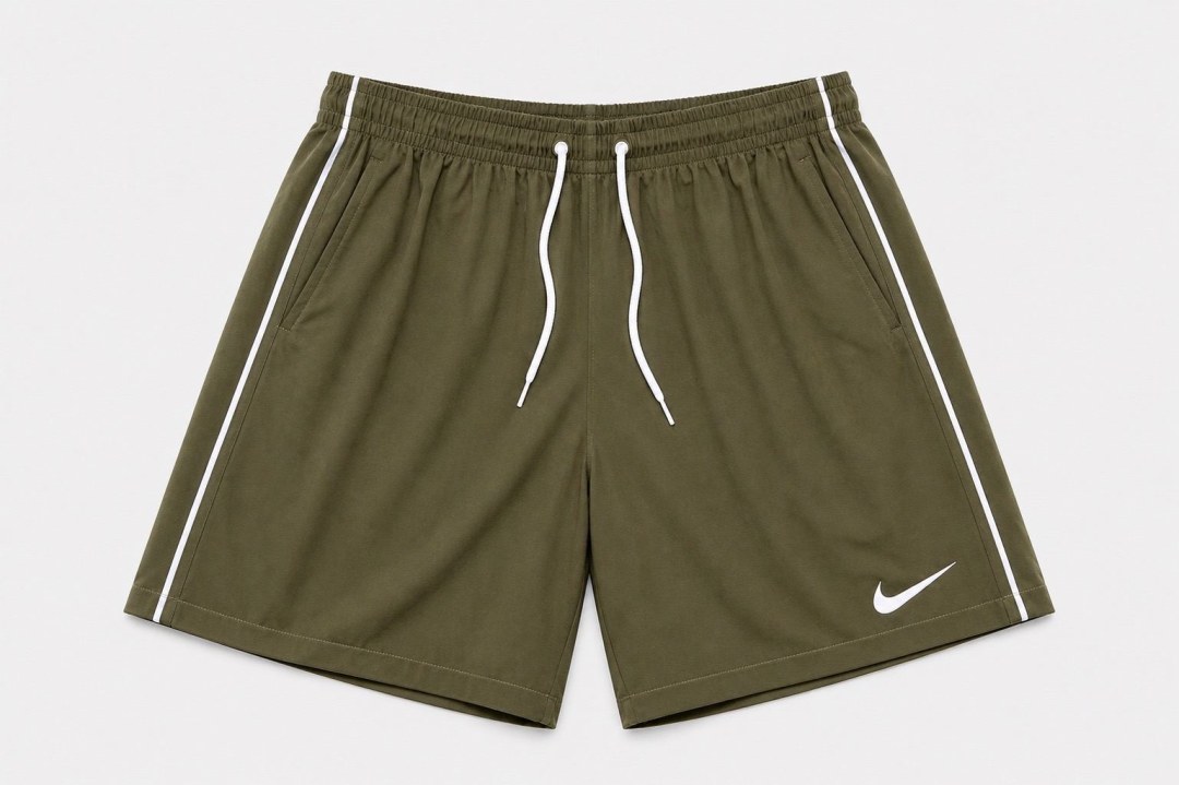 Short elastano Nike verde 